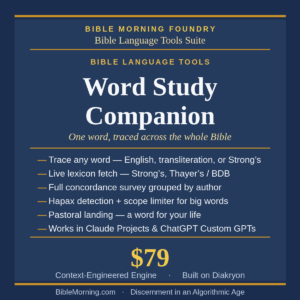 Word Study Companion