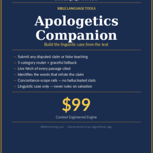 Apologetics Companion