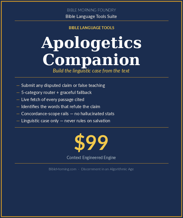 Apologetics Companion