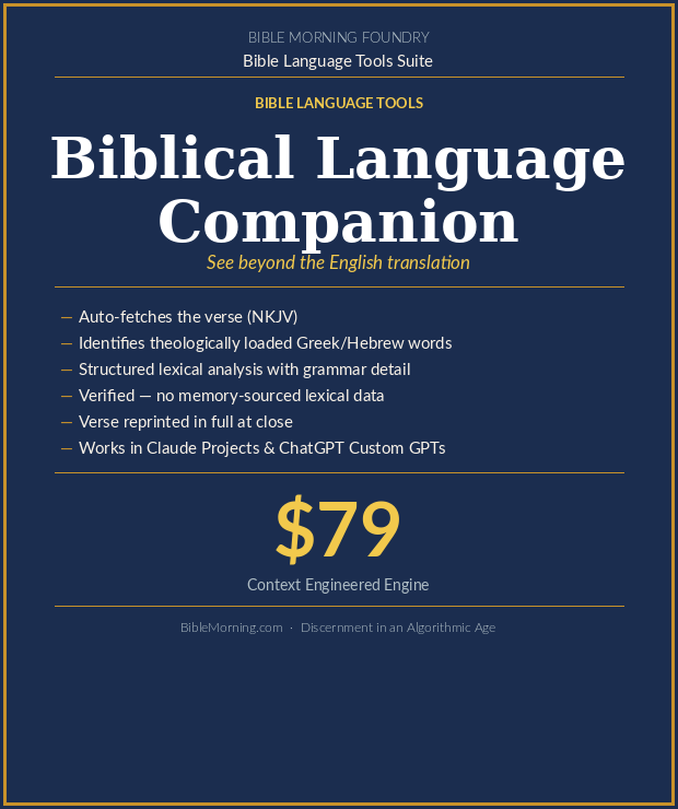Biblical Language Companion